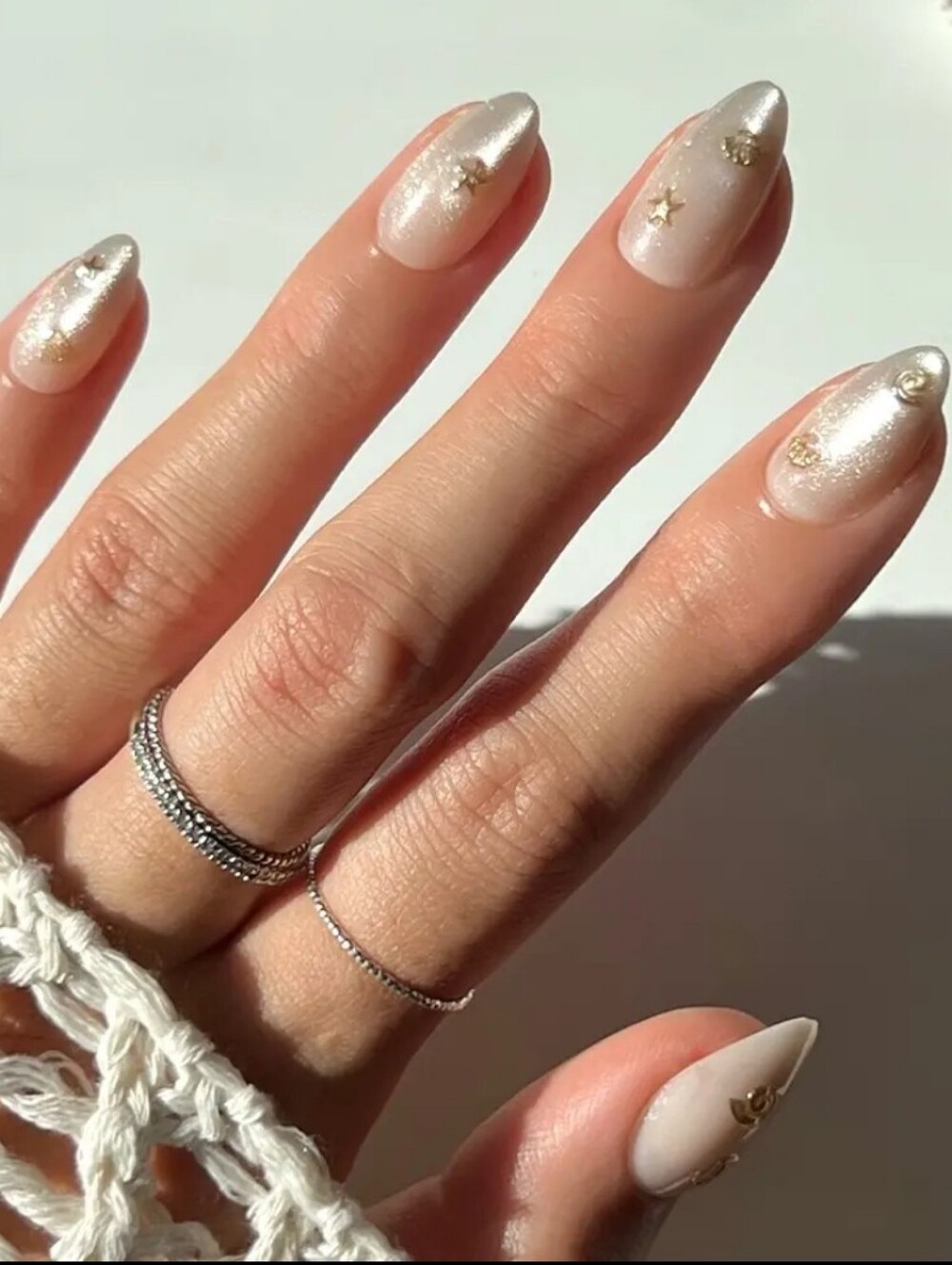 BNIB Glamnetic Sanded Press-On Nails Short Almond